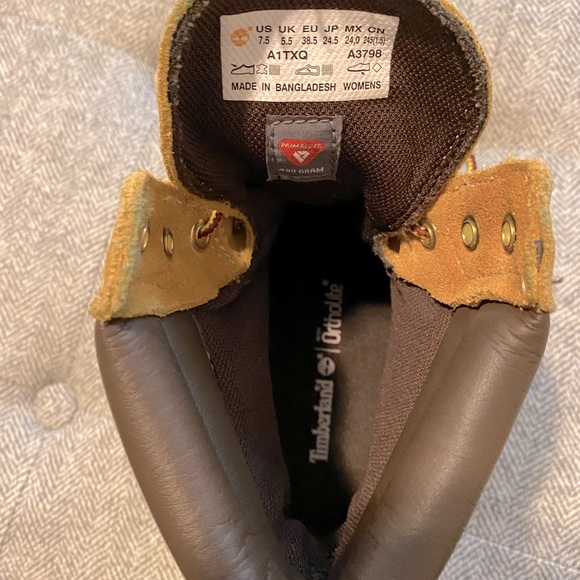 Timberland’s 🥾 😍Women's Linden Wood Waterproof Lug Sole Booties - Picture 3 of 4